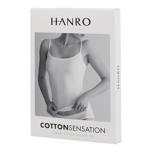 Top z dodatkiem streczu model ‘Cotton Sensation’ Hanro S Peek&Cloppenburg 