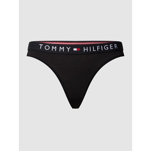 Stringi z elastycznym pasem z logo Tommy Hilfiger M Peek&Cloppenburg 