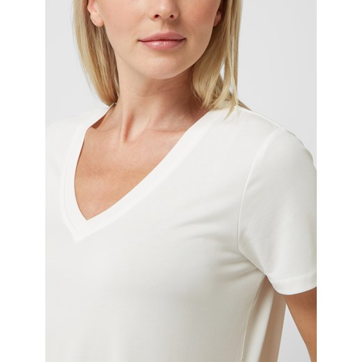 T-shirt z mieszanki modalu model ‘Rynih’ Minimum L Peek&Cloppenburg 