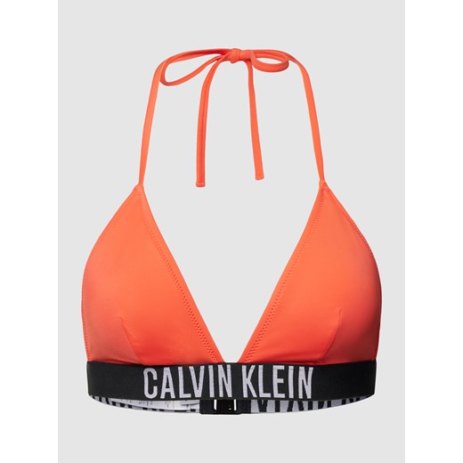Góra bikini z wiązaniem na szyi Calvin Klein Underwear M promocyjna cena Peek&Cloppenburg 