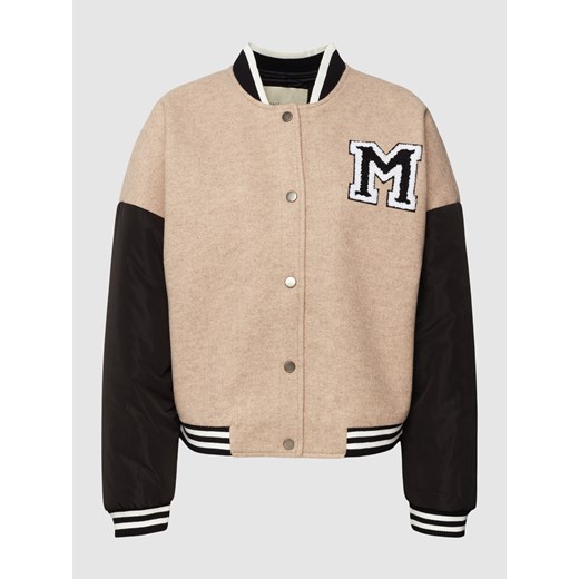 Kurtka baseballowa z wykończeniami w kontrastowym kolorze model ‘Bombery’ Free/quent XXL Peek&Cloppenburg