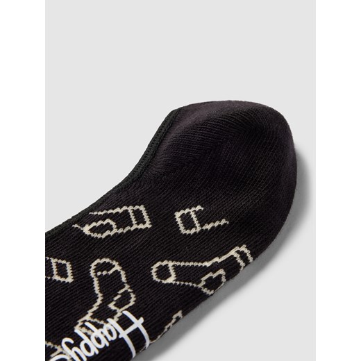 Skarpetki stopki z nadrukiem z motywem model ‘Socks’ Happy Socks 36/40 wyprzedaż Peek&Cloppenburg 