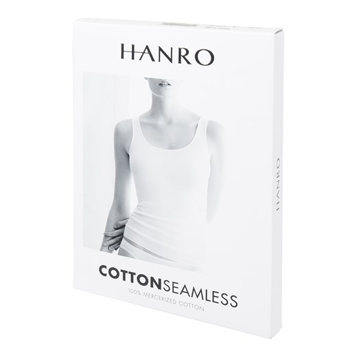 Podkoszulka z bawełny — bezszwowy model ‘Cotton Seamless’ Hanro S Peek&Cloppenburg 