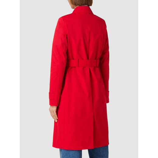 Płaszcz damski Montego czerwony casual 