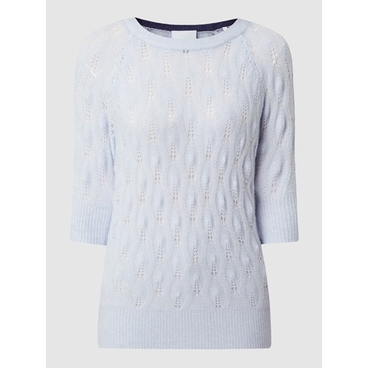 Sweter z ażurowym wzorem model ‘Suzi’ Delicate Love M okazyjna cena Peek&Cloppenburg 