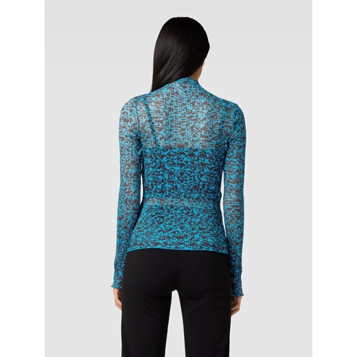 Bluzka z długim rękawem i wzorem na całej powierzchni model ‘Esami’ XL promocyjna cena Peek&Cloppenburg 