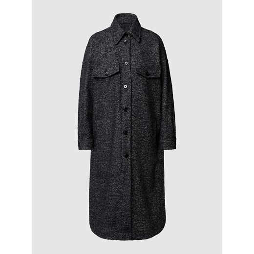 Płaszcz z kołnierzykiem koszulowym i listwą guzikową Drykorn 36 Peek&Cloppenburg 