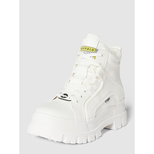 Sneakersy wysokie z podeszwą na platformie model ‘ASPHA’ Buffalo 38 Peek&Cloppenburg wyprzedaż