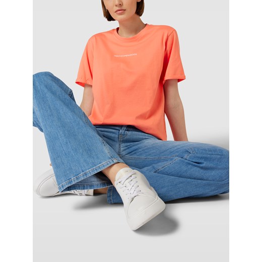T-shirt z przeszytymi zakładkami na rękawach model ‘Terina’ Moss Copenhagen S/M okazja Peek&Cloppenburg 