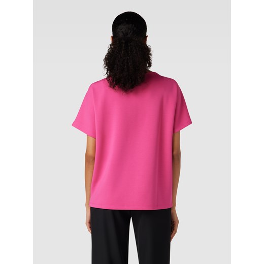 Bluza z krótkim rękawem i nadrukowanym napisem model ‘Sonja’ Christian Berg Woman S Peek&Cloppenburg