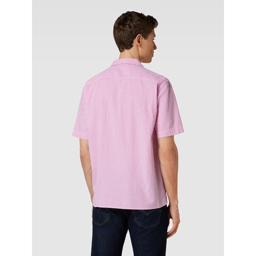 Koszula casualowa o kroju regular fit z wzorem w paski S promocja Peek&Cloppenburg 