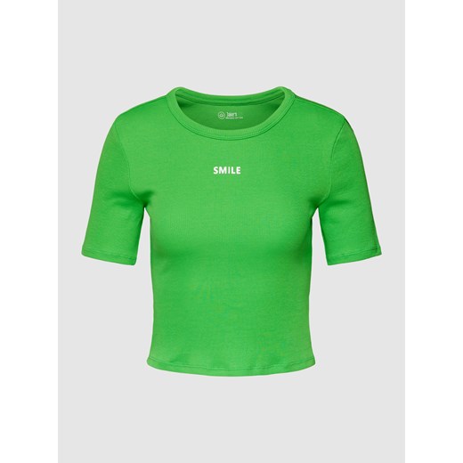 T-shirt krótki z nadrukiem z napisem M okazyjna cena Peek&Cloppenburg