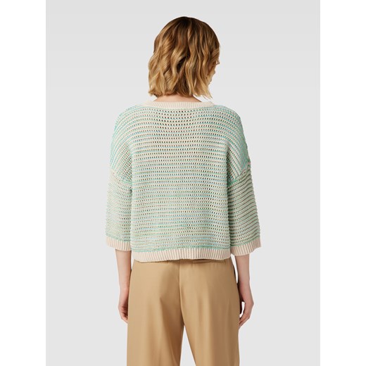 Sweter z dzianiny z okrągłym dekoltem 42 Peek&Cloppenburg