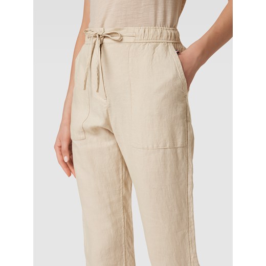 Spodnie materiałowe z wpuszczanymi kieszeniami w stylu francuskim Tommy Hilfiger 42 okazyjna cena Peek&Cloppenburg 