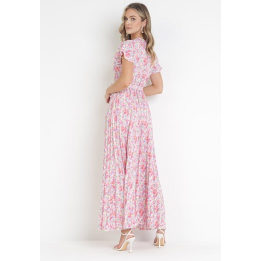 Sukienka Born2be z krótkimi rękawami boho 