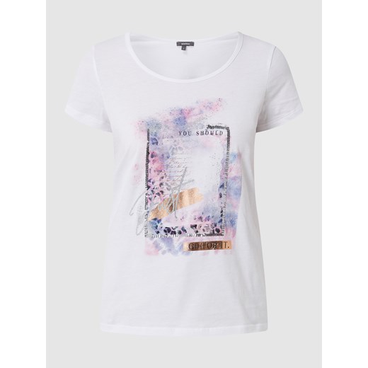 T-shirt z cekinami Montego XXL Peek&Cloppenburg okazja