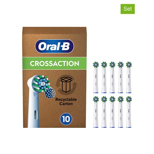 Oral-B Wymienne końcówki (10 szt.) &quot;Pro CrossAction&quot; onesize okazja Limango Polska