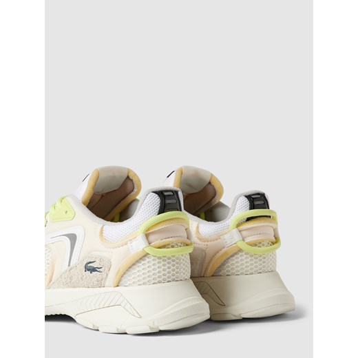 Sneakersy z mieszanki skóry z obszyciem w kontrastowym kolorze Lacoste 43 Peek&Cloppenburg