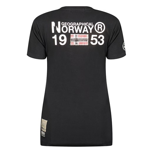 Geographical Norway Koszulka &quot;Jarofal&quot; w kolorze czarnym Geographical Norway L wyprzedaż Limango Polska