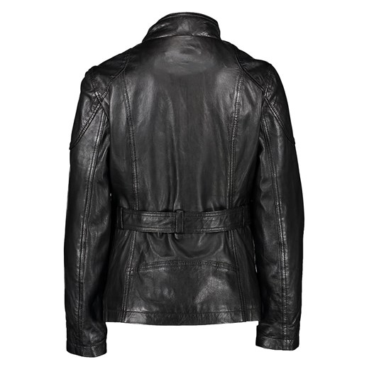 7eleven Skórzana kurtka &quot;Kati&quot; w kolorze czarnym 7eleven 40 okazyjna cena Limango Polska