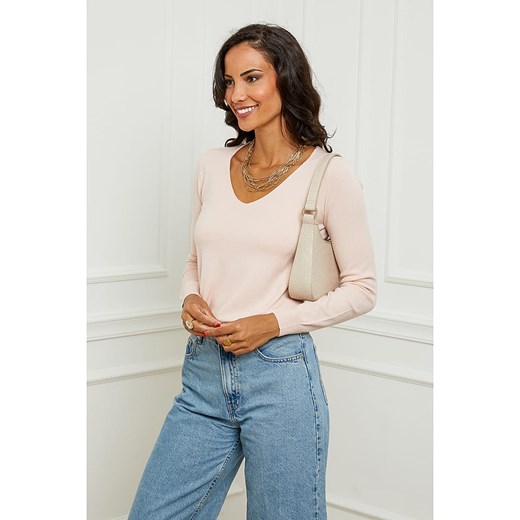 Soft Cashmere Sweter w kolorze jasnoróżowym Soft Cashmere 34/36 Limango Polska okazja