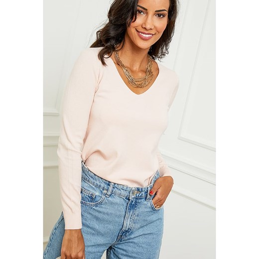 Soft Cashmere Sweter w kolorze jasnoróżowym Soft Cashmere 34/36 Limango Polska wyprzedaż