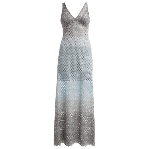 Ana Alcazar Długa sukienka blue zalando szary abstrakcyjne wzory