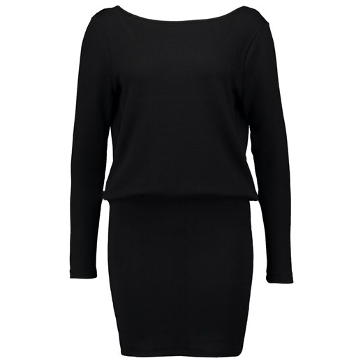 Selected Femme SFMALLI Sukienka letnia black zalando czarny abstrakcyjne wzory