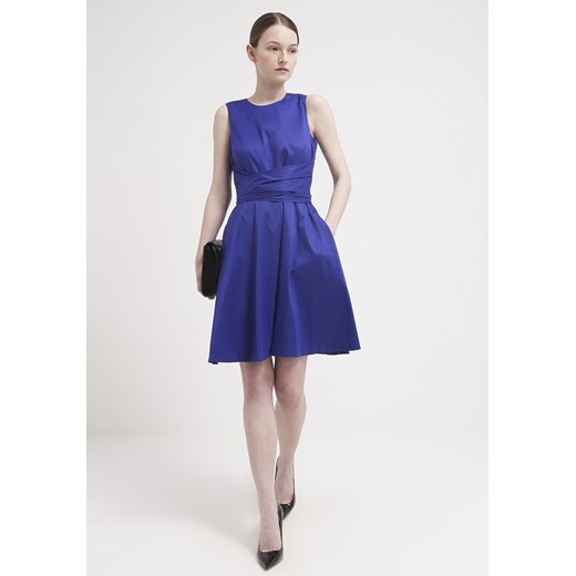 ESPRIT Collection Sukienka koktajlowa electric blue zalando granatowy krótkie