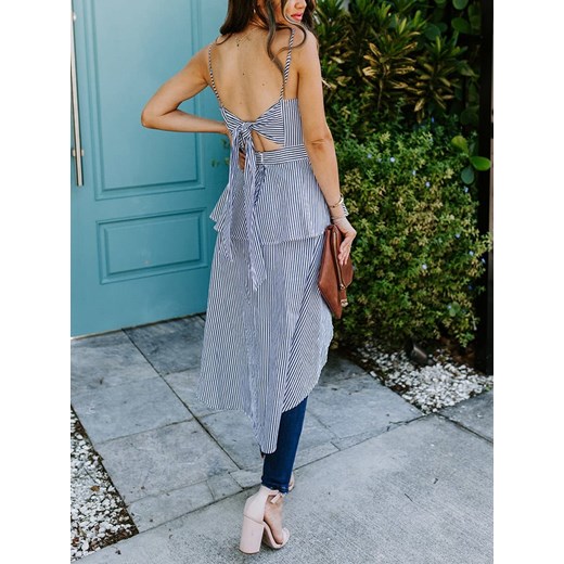 Bluzka damska La Angels z okrągłym dekoltem casual 