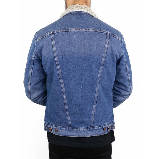Wrangler Kurtka dżinsowa w kolorze niebieskim Wrangler 3XL Limango Polska promocyjna cena