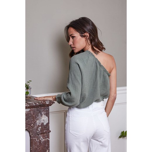 Joséfine Bluzka &quot;Haristot&quot; w kolorze khaki Joséfine S wyprzedaż Limango Polska