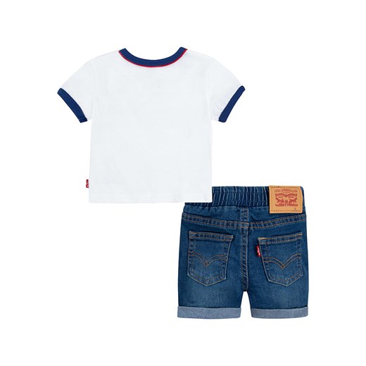 Levi&apos;s Kids 2-częściowy zestaw w kolorze biało-niebieskim 86 promocyjna cena Limango Polska