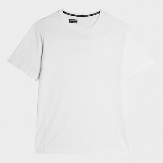 Męska koszulka treningowa Calvin Klein Men 00GMS3K108 - biała ze sklepu Sportstylestory.com w kategorii T-shirty męskie - zdjęcie 160899756