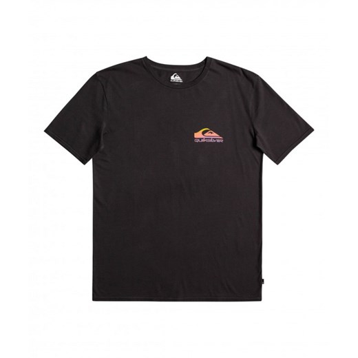 Męski t-shirt z nadrukiem Quiksilver Pastime Paradise - czarny Quiksilver M promocja Sportstylestory.com