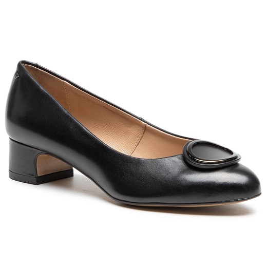 Półbuty Wojas 9290-51 Czarny Wojas 37 eobuwie.pl promocja