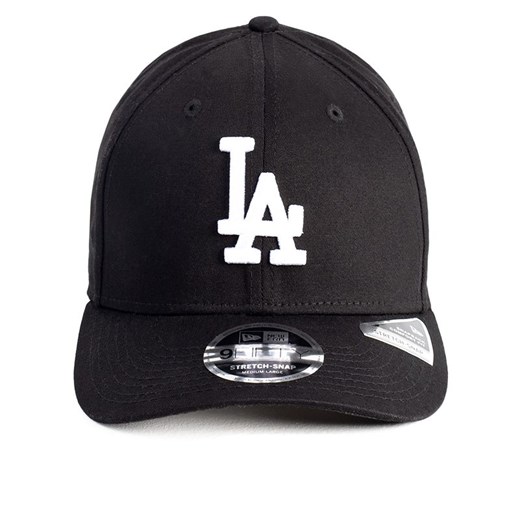 Czapka New Era 9Fifty Stretch Snap LA Dodger 11876580 - czarna ze sklepu streetstyle24.pl w kategorii Czapki z daszkiem męskie - zdjęcie 160921617