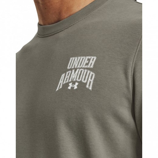 Męska bluza dresowa nierozpinana bez kaptura Under Armour UA Rival Terry Graphic Under Armour XXL Sportstylestory.com