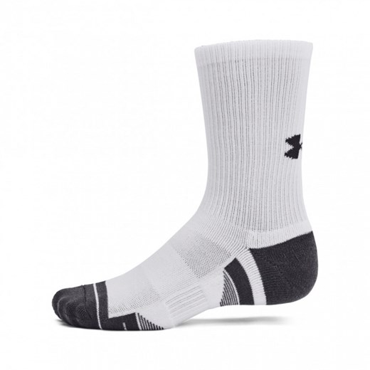 Skarpetki treningowe uniseks (3-pack) Under Armour UA Performance Tech Crew - białe ze sklepu Sportstylestory.com w kategorii Skarpetki damskie - zdjęcie 160931716