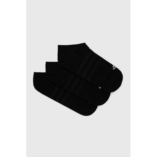 adidas skarpetki 3-pack T SPW NS 3P kolor czarny IC1327 ze sklepu ANSWEAR.com w kategorii Skarpetki damskie - zdjęcie 160933796