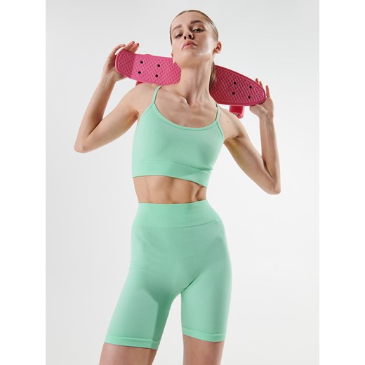 Sinsay - Kolarki GYM HARD - Turkusowy Sinsay XL Sinsay