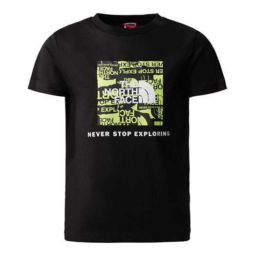 Koszulka The North Face Redbox 0A82E9JK31 - czarna ze sklepu streetstyle24.pl w kategorii T-shirty chłopięce - zdjęcie 160936446