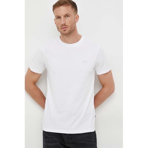 Joop! t-shirt bawełniany kolor biały gładki Joop! XL ANSWEAR.com