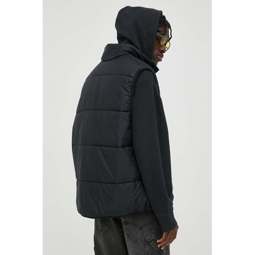 Levi's bezrękawnik męski kolor czarny zimowy L ANSWEAR.com