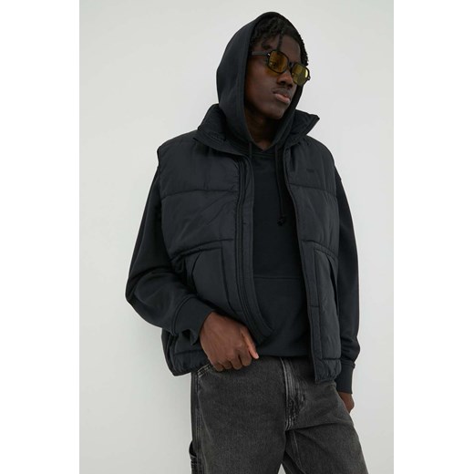 Levi's bezrękawnik męski kolor czarny zimowy L ANSWEAR.com
