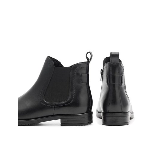 Lasocki botki płaskie casual bez zapięcia 