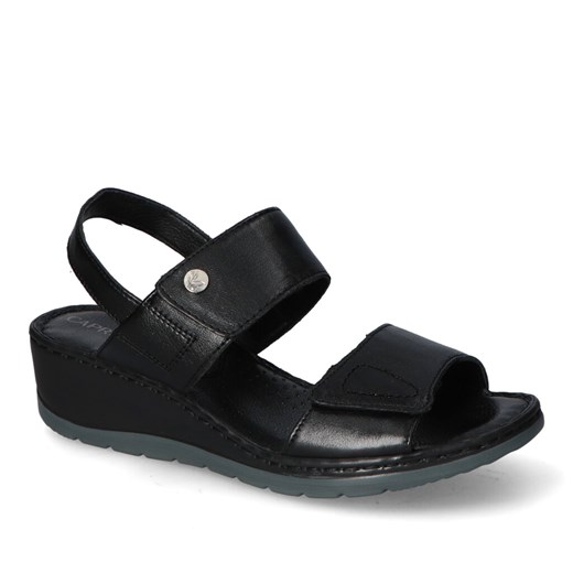 Sandały Caprice 9-28251-20/022 Czarne lico ze sklepu Arturo-obuwie w kategorii Sandały damskie - zdjęcie 160941715