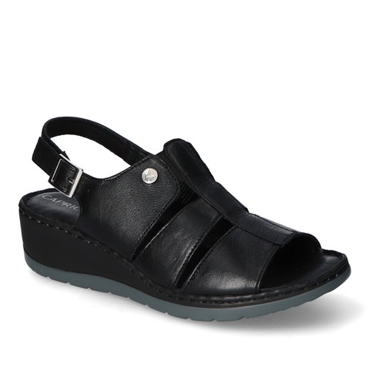 Sandały Caprice 9-28254-20/022 Czarne lico ze sklepu Arturo-obuwie w kategorii Sandały damskie - zdjęcie 160941745