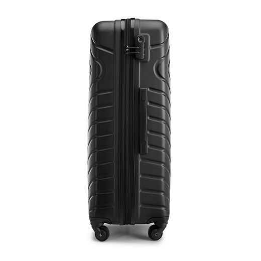 Duża walizka z ABS-u z geometrycznym tłoczeniem WITTCHEN
