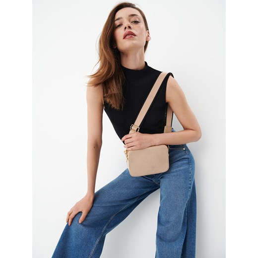 Mohito - Beżowa torebka crossbody - Beżowy Mohito ONE SIZE Mohito